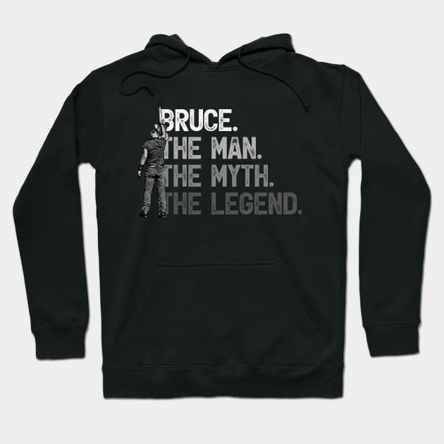 Bruce Springsteen [Grayscale] Hoodie by 3 Guys and a Flick